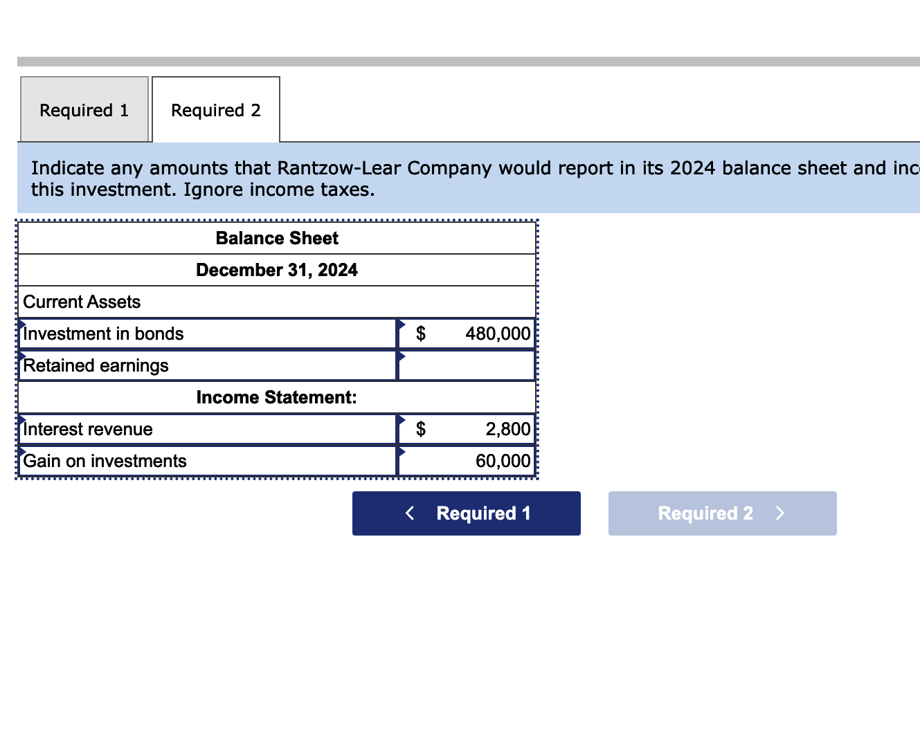 Solved RantzowLear Company buys and sells debt securities