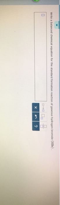 Solved Write a balanced chemical equation for the standard | Chegg.com
