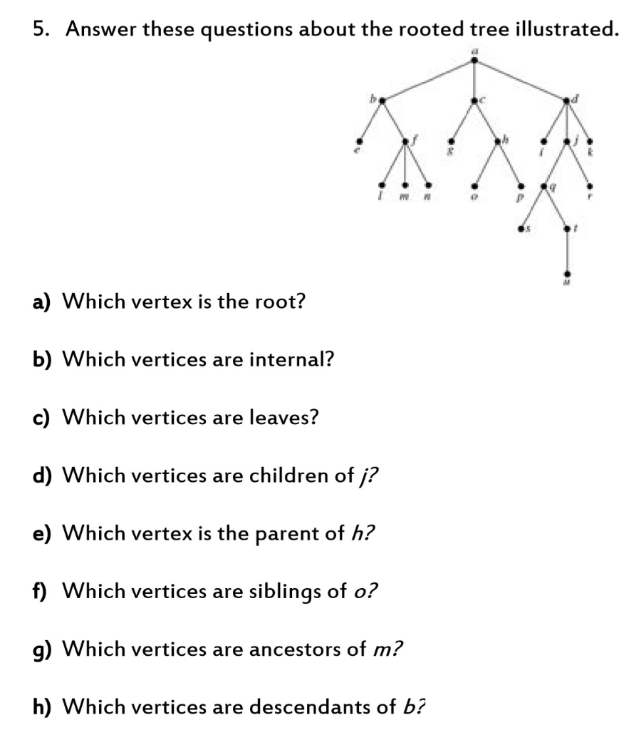 solved-5-answer-these-questions-about-the-rooted-tree-chegg