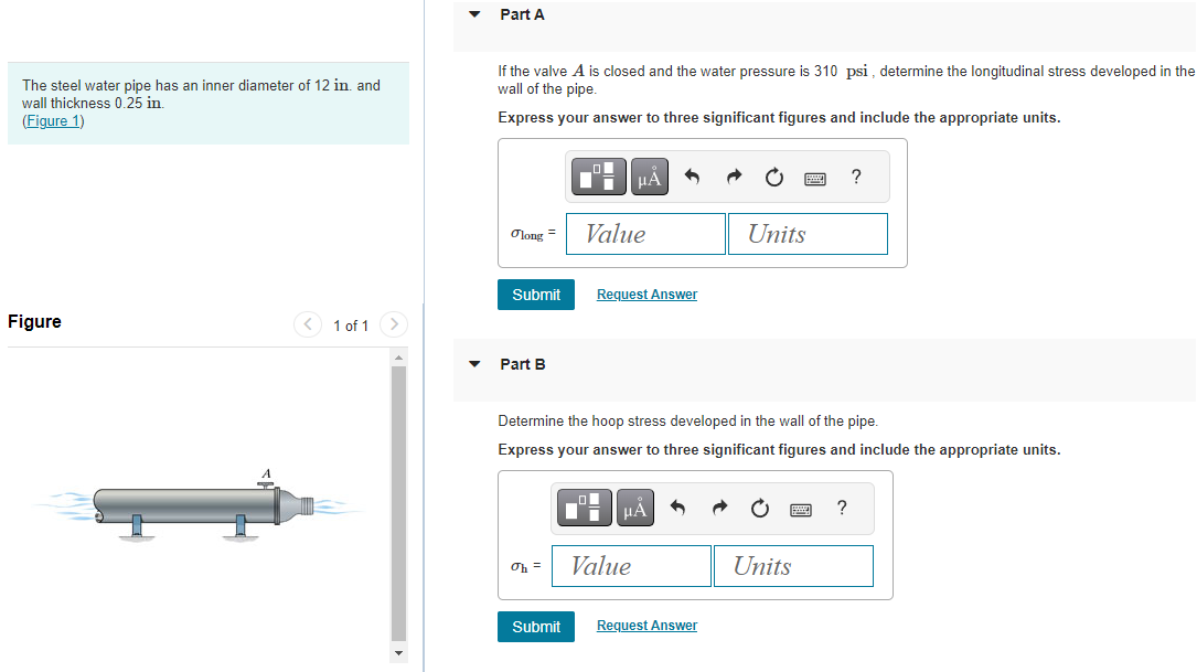 solved-if-the-valve-a-is-closed-and-the-water-pressure-is-chegg