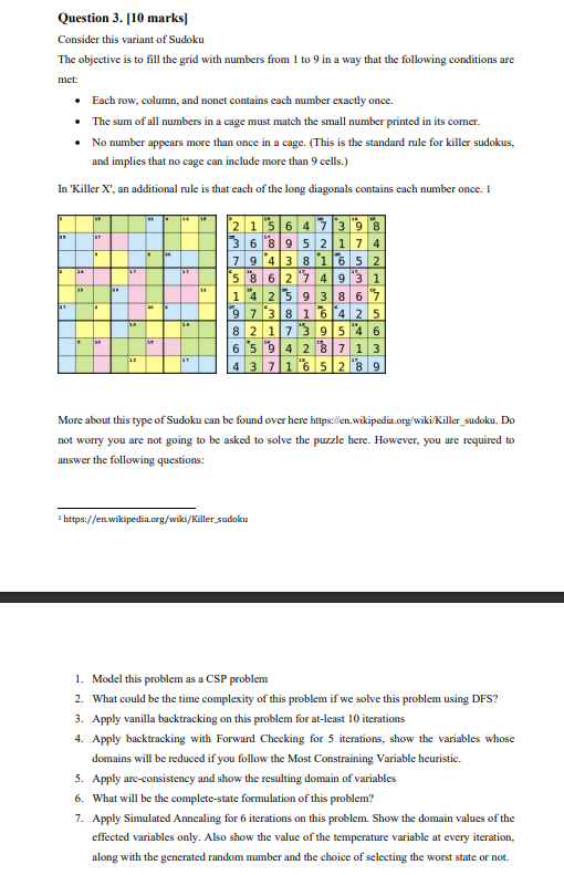 Killer sudoku - Wikipedia