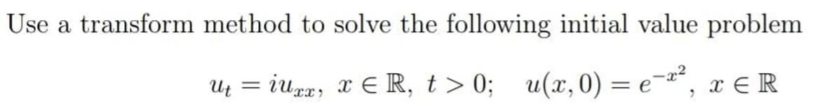 Solved Solve by laplace transform MethodUse a transform | Chegg.com