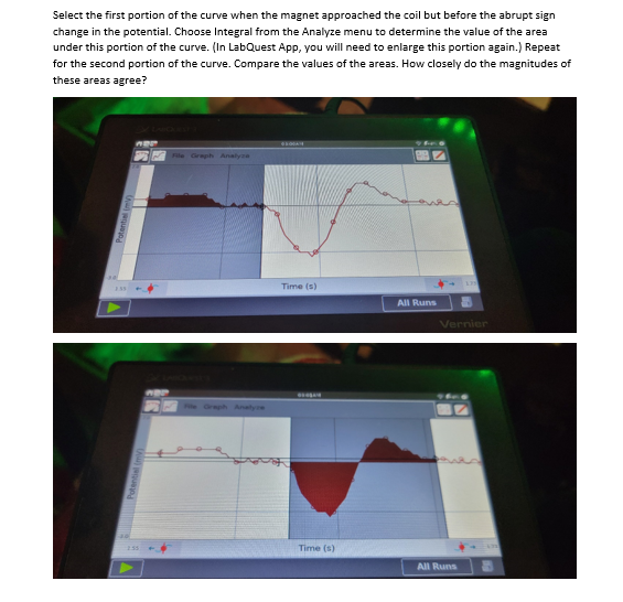 Solved Select the first portion of the curve when the