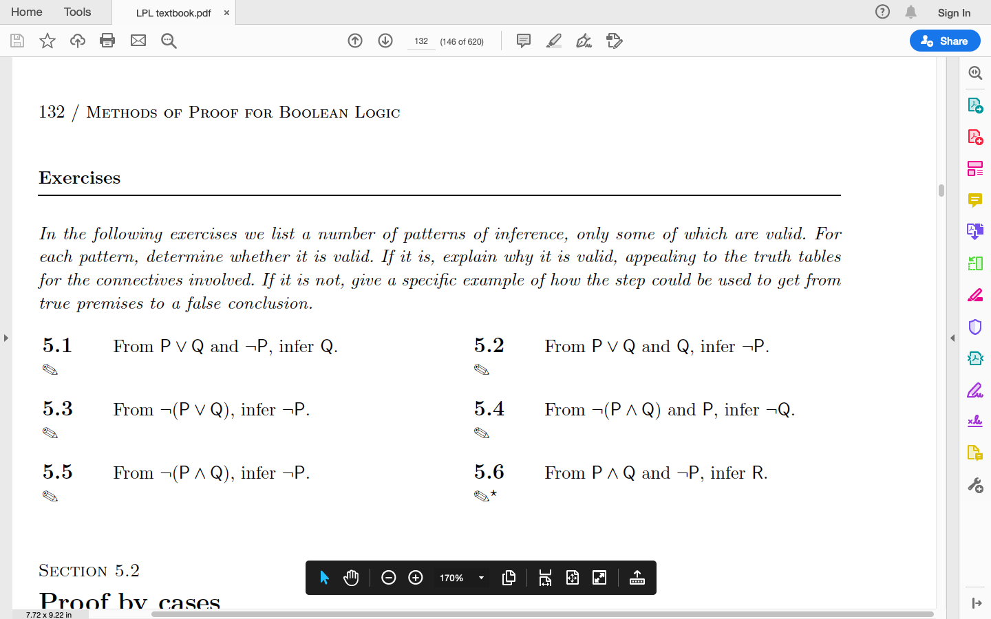 Solved Home Tools LPL textbook.pdf x Sign In A 132 (146 of | Chegg.com