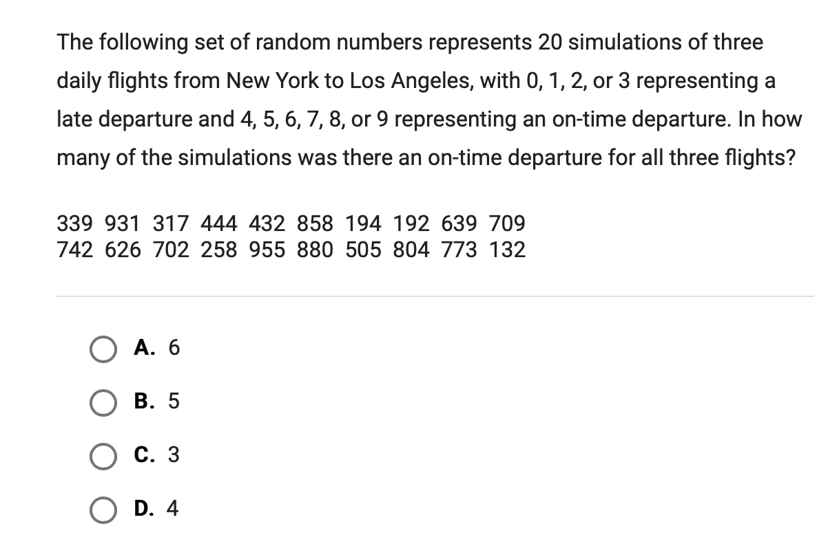 solved-the-following-set-of-random-numbers-represents-20-chegg