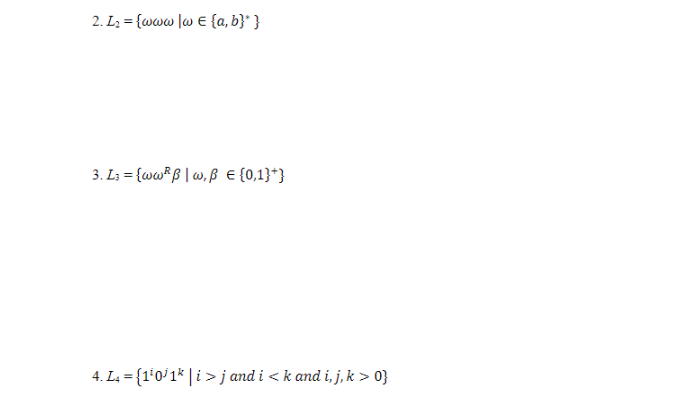 Use pumping Lemma to prove that the following | Chegg.com