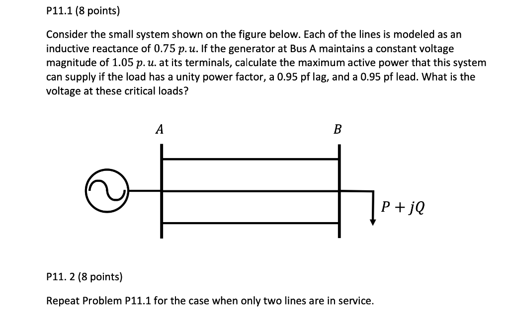 Solved Consider the small system shown on the figure below. | Chegg.com