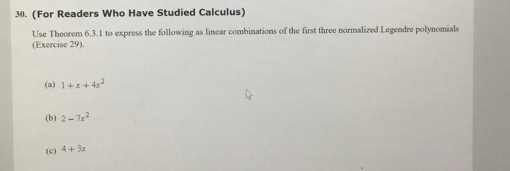 Solved 30. (For Readers Who Have Studied Calculus) Use | Chegg.com