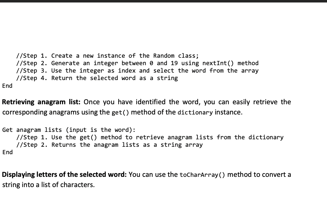 Task Description Your task is to create a game where | Chegg.com