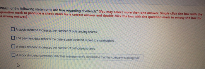 Solved Which of the following statements are true regarding | Chegg.com