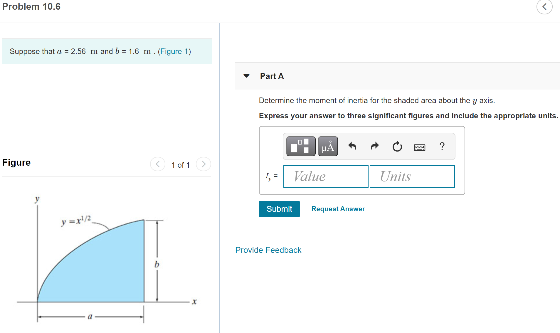 Solved Problem 10.6 Suppose That A = 2.56 M And B = 1.6 M . | Chegg.com