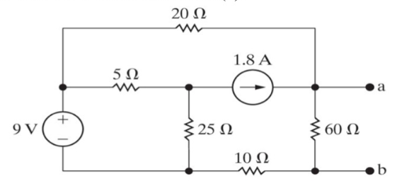 Solved Using KVL ONLY find the thevenin voltage across a-b | Chegg.com