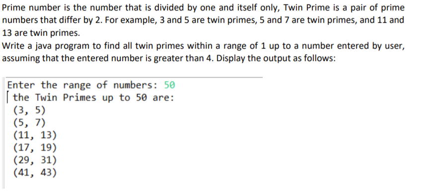Solved Prime number is the number that is divided by one and | Chegg.com