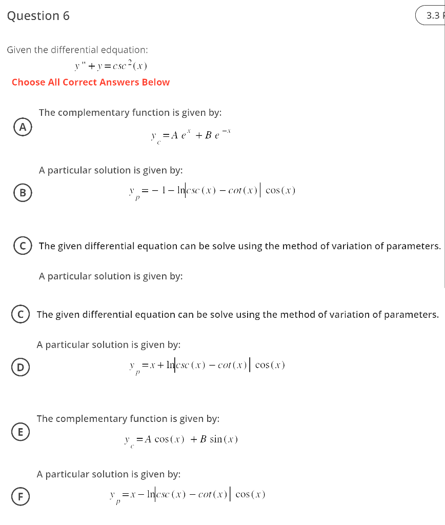 Solved Please select ALL the correct answers question may | Chegg.com