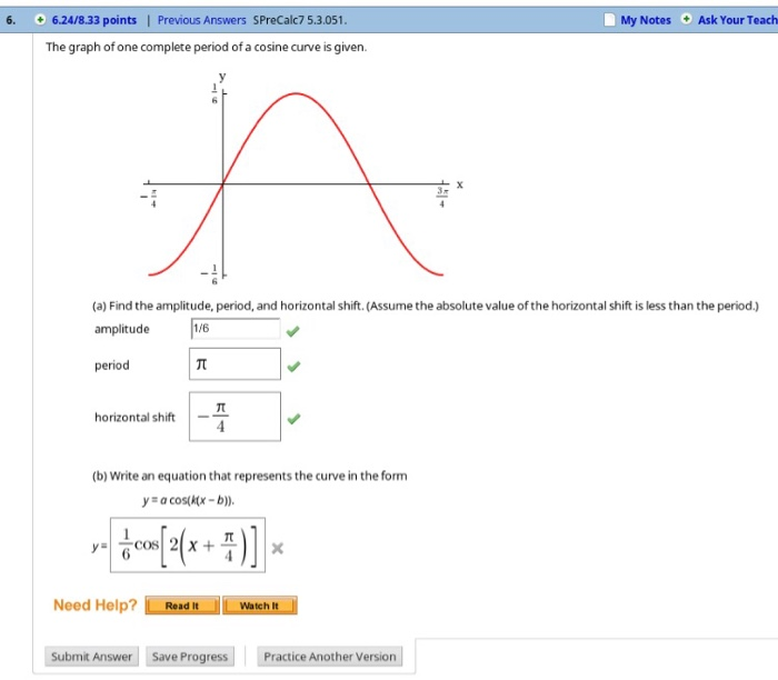 solved question is based on the diagram below: the... Solved 6. 6.24/8.33 points | Previous Answers SPreCalc7 | Chegg.com