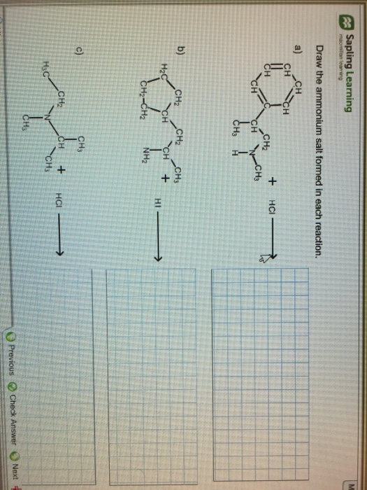 solved-sapling-learning-draw-the-ammonium-salt-formed-in-chegg