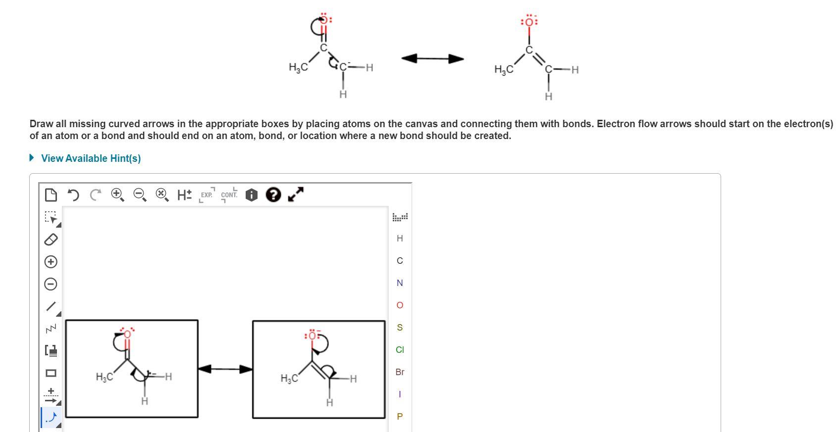 Solved activated by default. Draw all missing curved arrows | Chegg.com