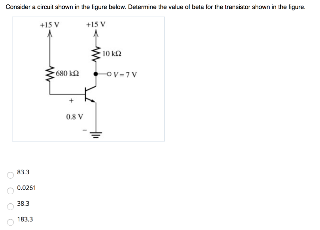 Solved Consider a circuit shown in the figure below. | Chegg.com