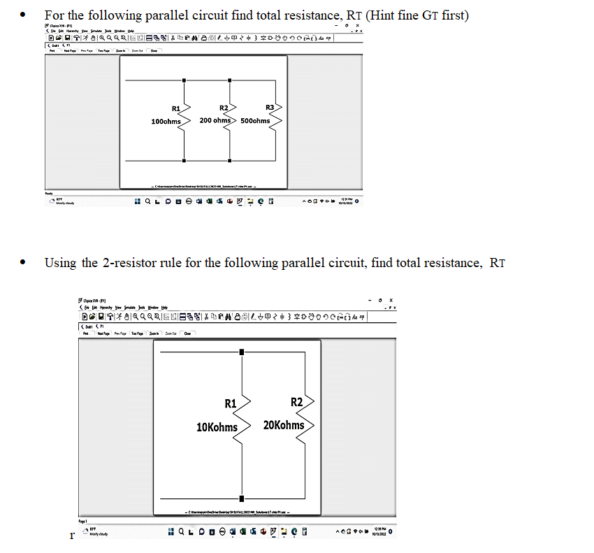 Solved PLEASE ANSWER BOTH QUESTIONS. MAKE SURE THAT THE WORK | Chegg.com