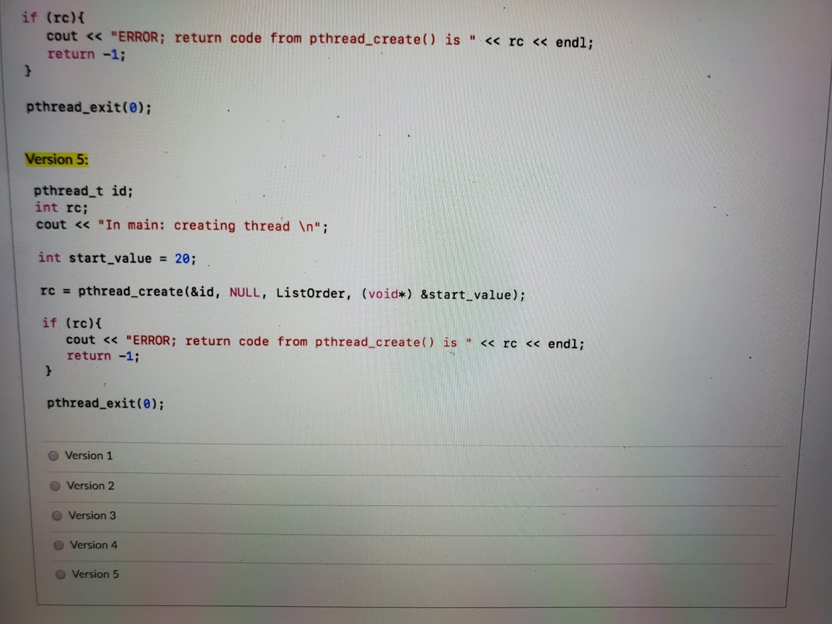 Solved Consider the following code: void *ListOrder(void | Chegg.com