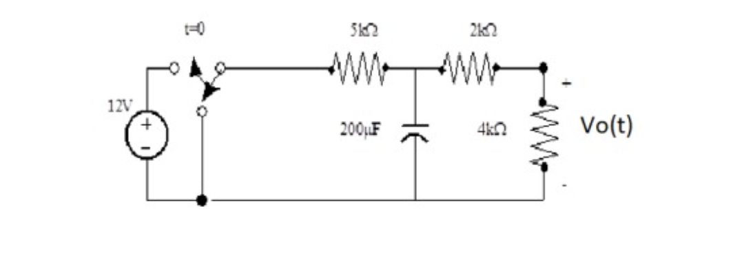 Solved Use the shortcut method to find V0(t) for t > 0 in | Chegg.com