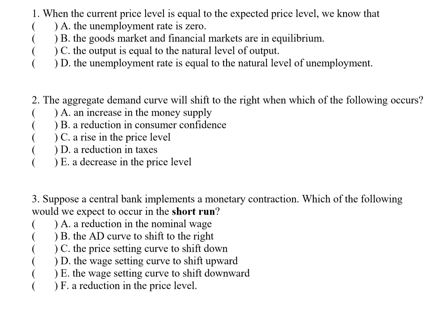 solved-1-when-the-current-price-level-is-equal-to-the-chegg