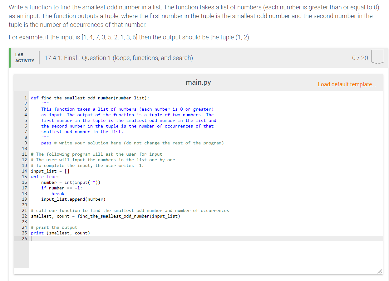 Featured image of post Print Only Odd Numbers Python - When the above code is executed, it produces the following results.