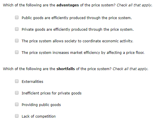 Solved Which Of The Following Are The Advantages Of The Chegg Com