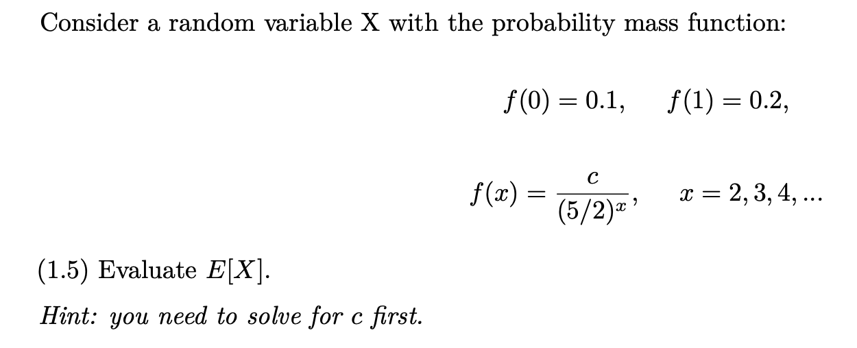 solved-consider-a-random-variable-x-with-the-probability-chegg