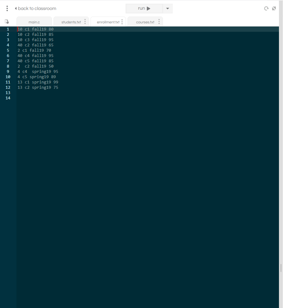 In this Assignment you will develop a file I/O based | Chegg.com