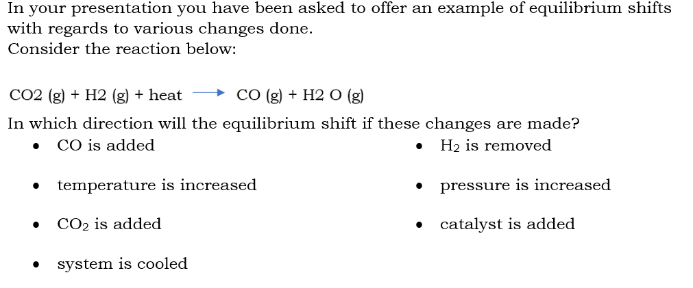 Solved In your presentation you have been asked to offer an | Chegg.com