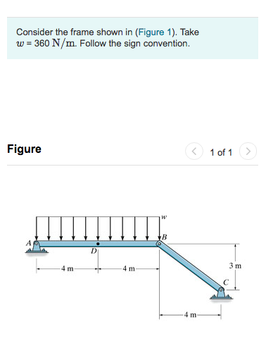 Solved 1.) Determine the internal normal force at point D. | Chegg.com