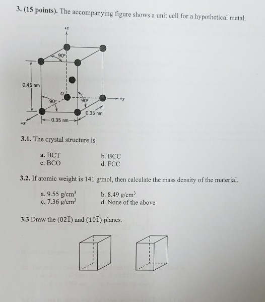 Solved 3. (15 points). The accompanying figure shows a unit | Chegg.com