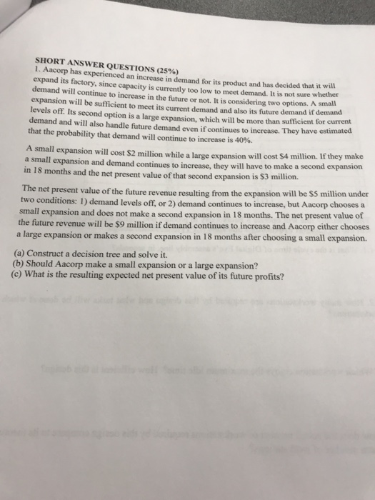 solved-short-answer-questions-25-acorp-has-experienced-an-chegg