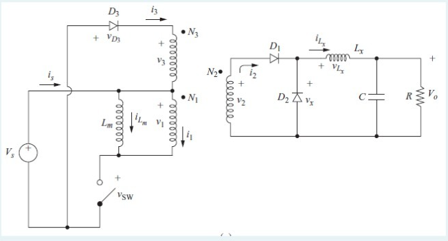 Solved Design a forward converter such that the output is | Chegg.com