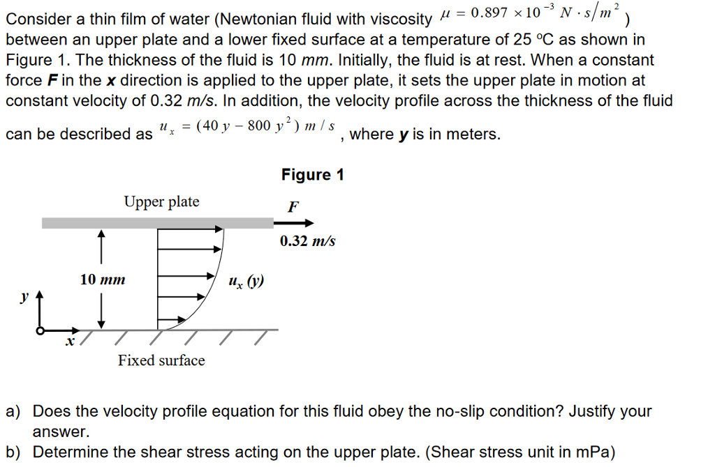 Solved 97 x 10 3 N5 m2 Consider a thin film of water