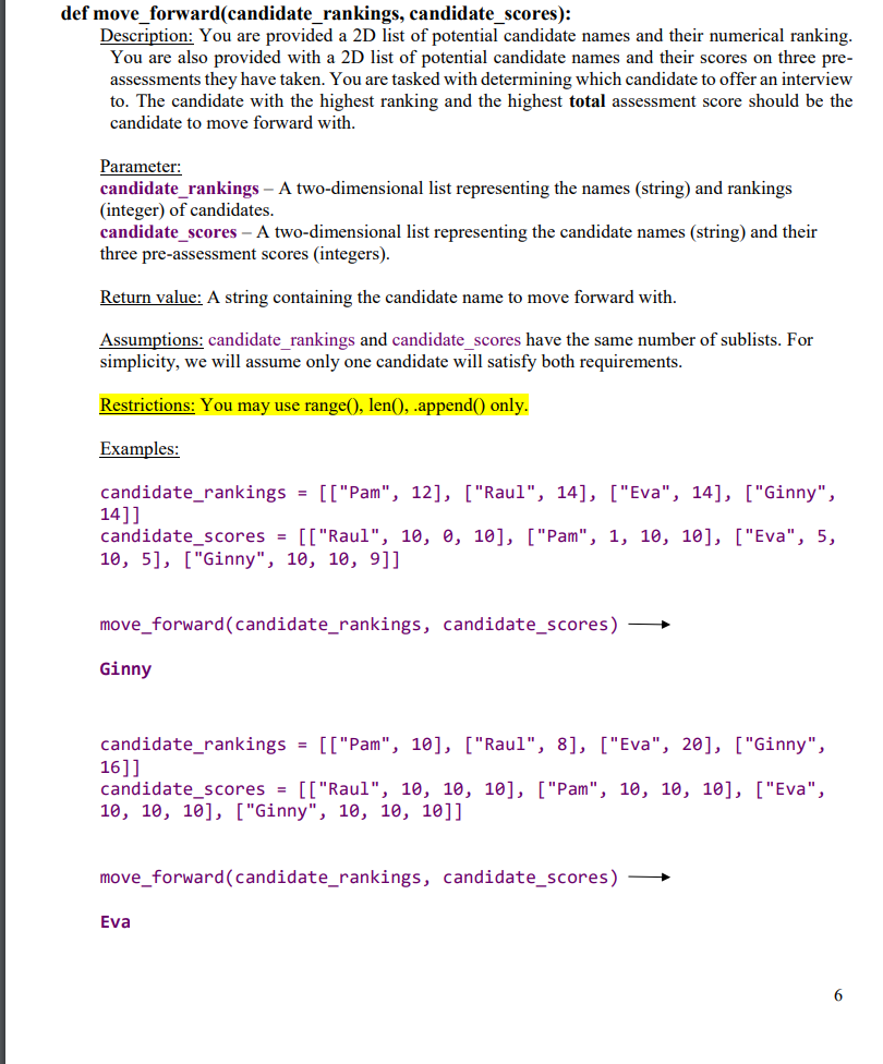 Solved Programming language : Python The purpose of this | Chegg.com
