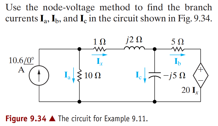 Solved Use The Node-voltage Method To Find The Branch | Chegg.com