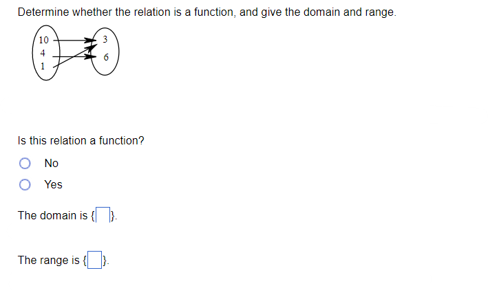 Solved Determine Whether The Relation Is A Function And