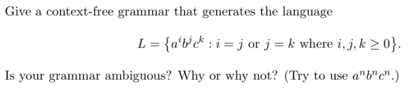 Solved Give a context-free grammar that generates the | Chegg.com