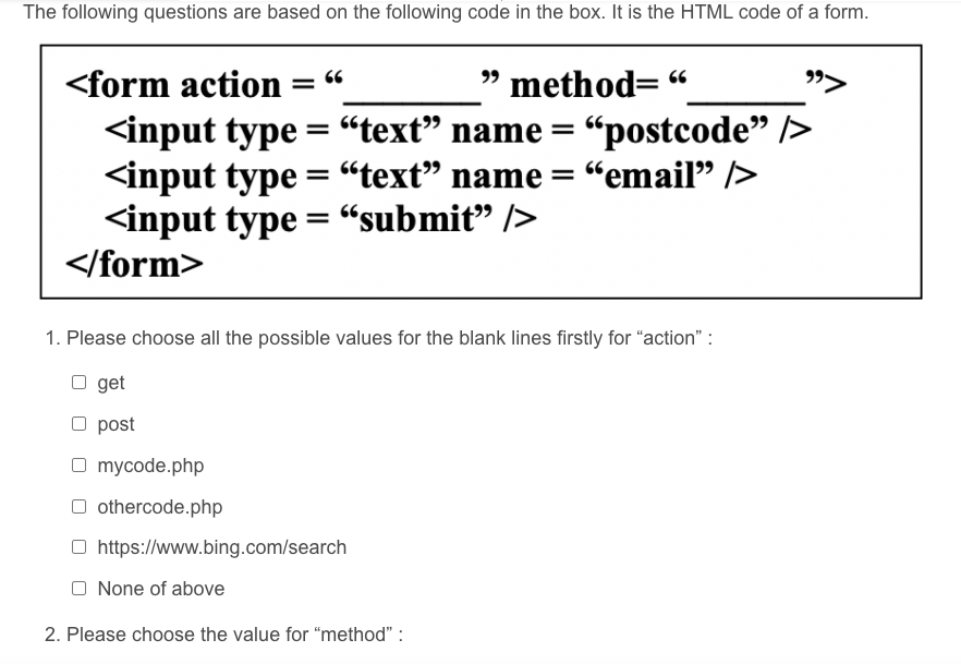 Solved The Following Questions Are Based On The Following | Chegg.com