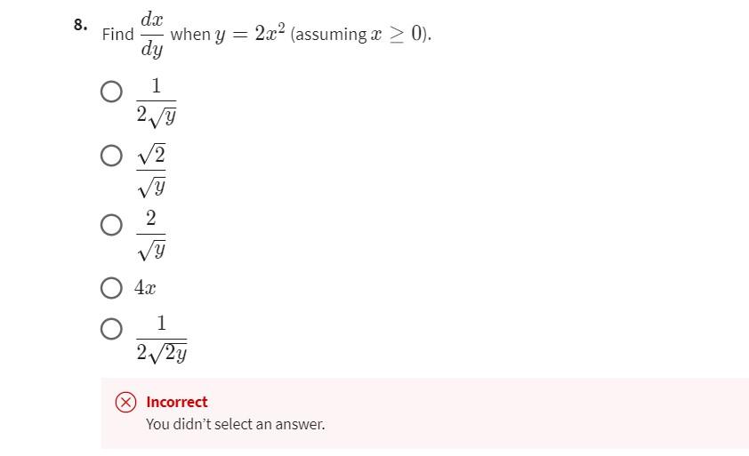 Solved I don't understand why!!!!!! The answer should be | Chegg.com
