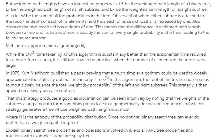 Solved But weighted path lengths have an interesting | Chegg.com