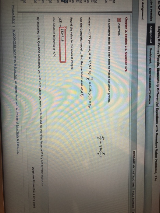 Solved Solve The Initial Value Problem. Find The Solution Of | Chegg.com