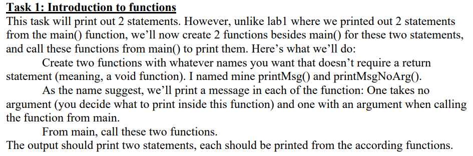 introduction to functions day 1 assignment answer key