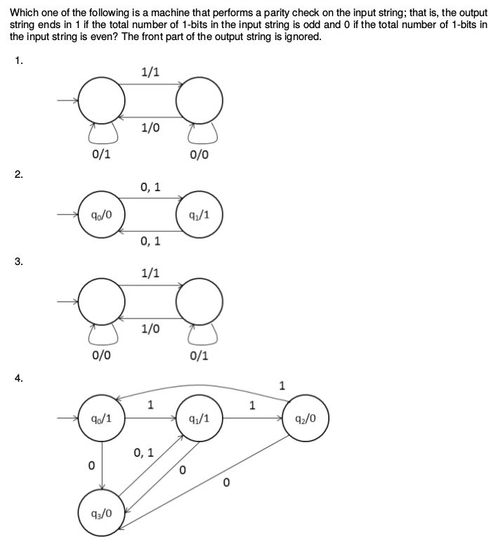 Solved Which one of the following is a machine that performs | Chegg.com