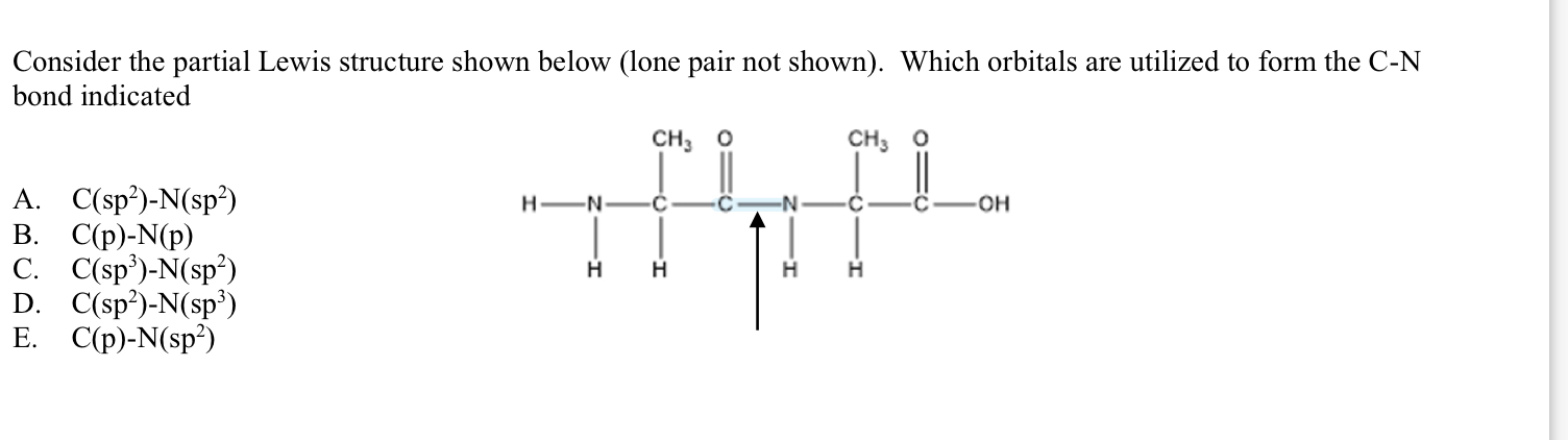 Solved What is the hybridization of the carbon atoms labeled | Chegg.com