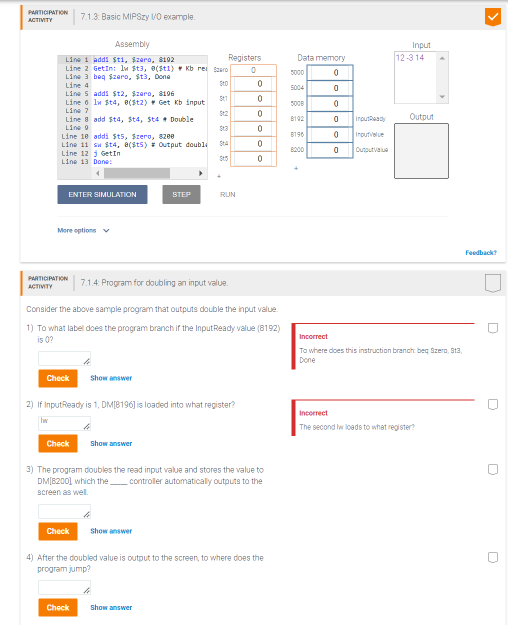 Solved Consider the above sample program that outputs double | Chegg.com