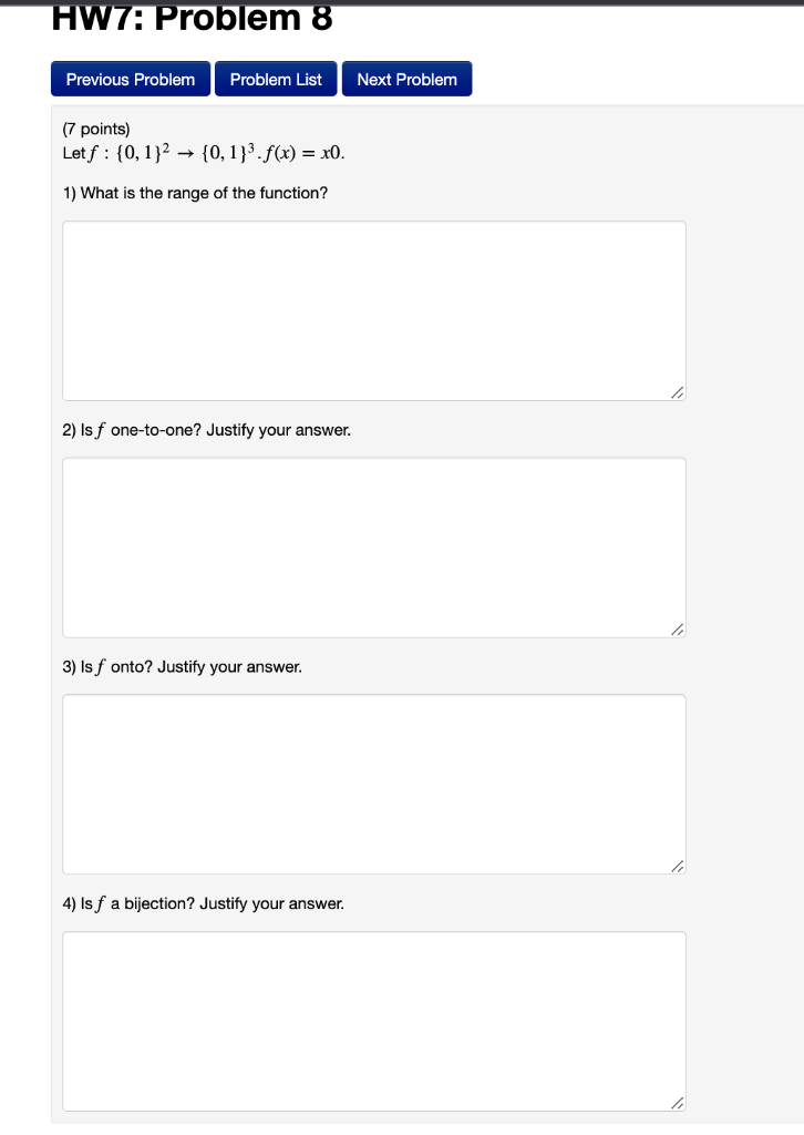 Solved HW7A Problem 8 Previous Problem Problem List Next | Chegg.com