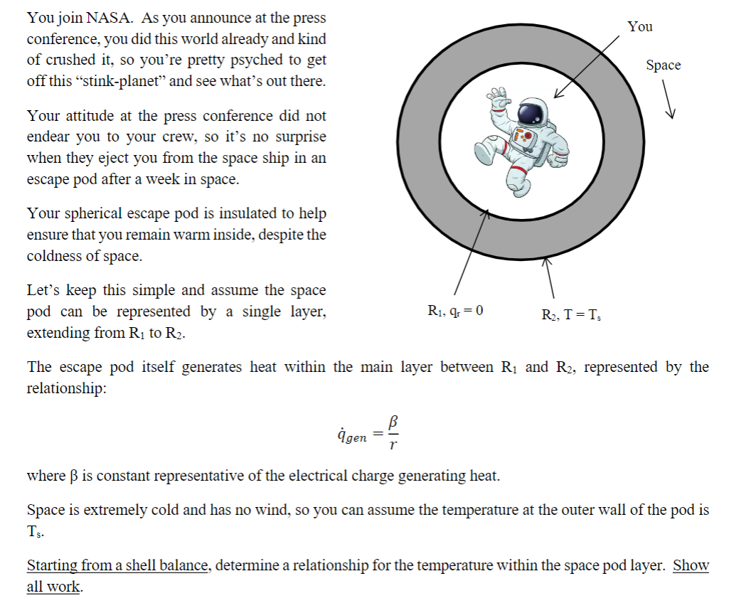 Solved You join NASA. As you announce at the press | Chegg.com